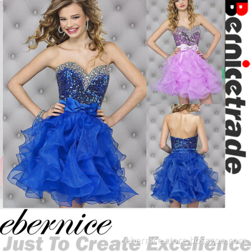 Sexy Women's Mini Sweetheart Tulle Cocktail Dress